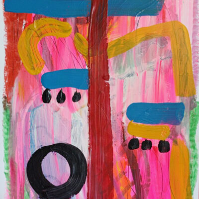 187 ai Różowy portret 2021