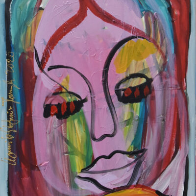 0200 akp Różowy portret 2020 s