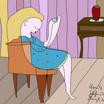 048 Blue bead 2020 s