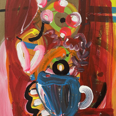 043 ai Blue vase 50 x 35 2021 s