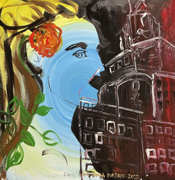 061 akp Madrid 70 x 70 2022 s