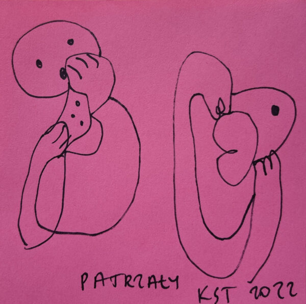 001 Patrzały 80 x 80 mm 2022 s
