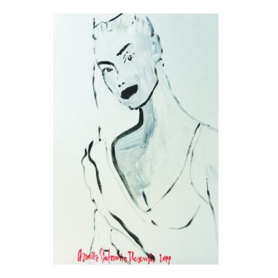 035 Portret w bialej sukience s