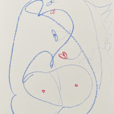 0115 poi Blue velvet love 40 x30 2022s