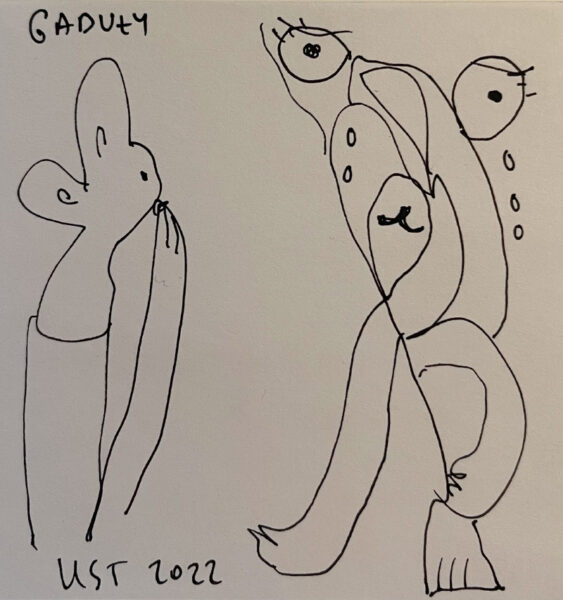 018 Gaduły 80x80 mm 2022 s