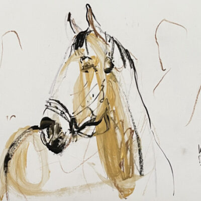 002 h Golden horse 30 x 40 2022