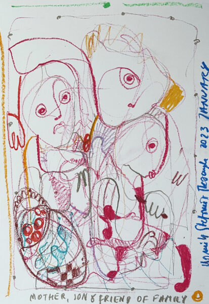 0125 poi Mother, son and friend of family 2023 s