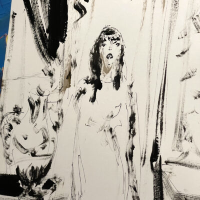 049 pi In an old cinema 42 x 29,5 2023 s