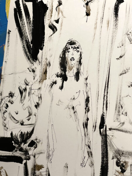 049 pi In an old cinema 42 x 29,5 2023 s