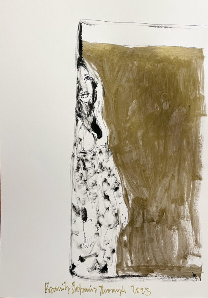 057 pi Self portrait 29,5 x 42 2023 s