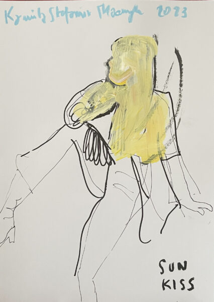 061 pi Sun kiss 29,5 x 42 2023 s