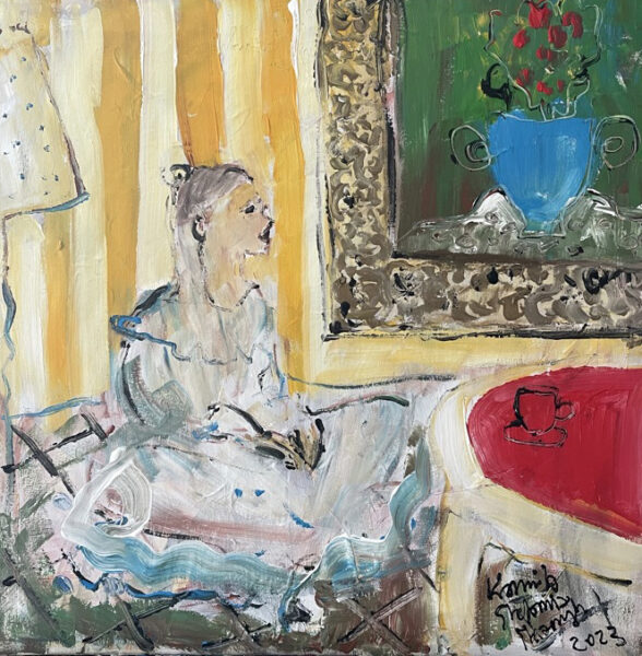 164 akp Morning coffee 50 x 50 2023