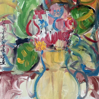 91 ai Summer flowers 50 x 30 2023