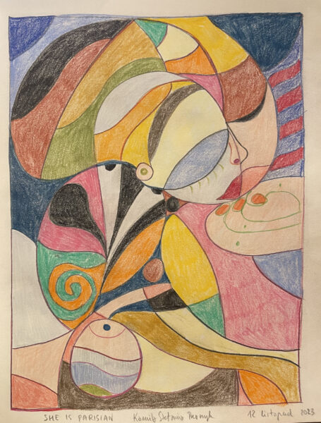 pd 004 She is Parisian 27,5 x 36,5 2023 s