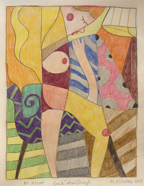 pd 005 At night 27,5 x 36,5 2023 s