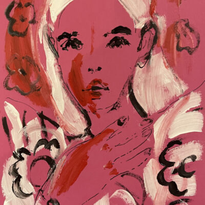 095 akp Rose illusion 40 x 30 2022s