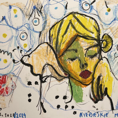 200 akp Niebieskie migdały 40 x 30 2024 s