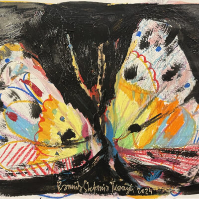 99 ai Butterfly 30 x 40 2024 s