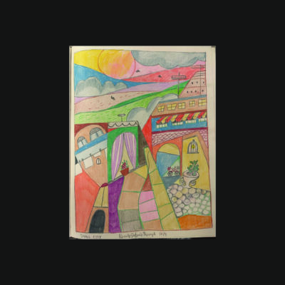 011 pli Small city 40 x 30 cm 2024 backg