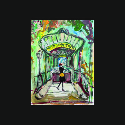 002 ai Metropolitain in Paris 2024 30 x 40 backg