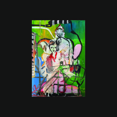 032 ap City woman 2024 50 x 70 backg