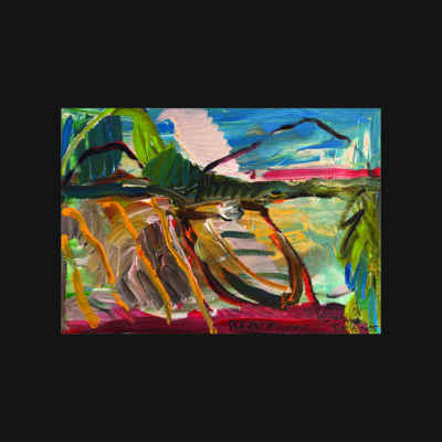 004 ai Sea and mountains 60 x 50 2025 backg