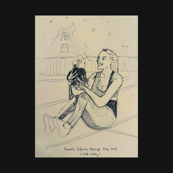 0101 With baby 20x30 2023 backg