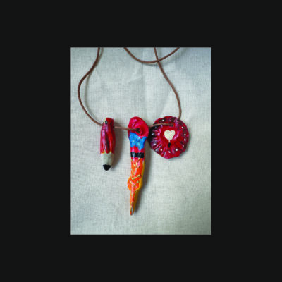 012 Red pencil backg