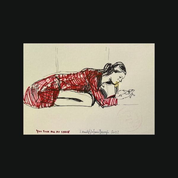 304 pi You took all my space 2022 20 x 30 backg