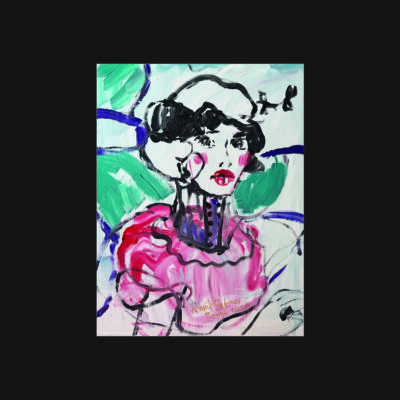 kap 032 Rasspberry mist 2025 50 x 40 backg